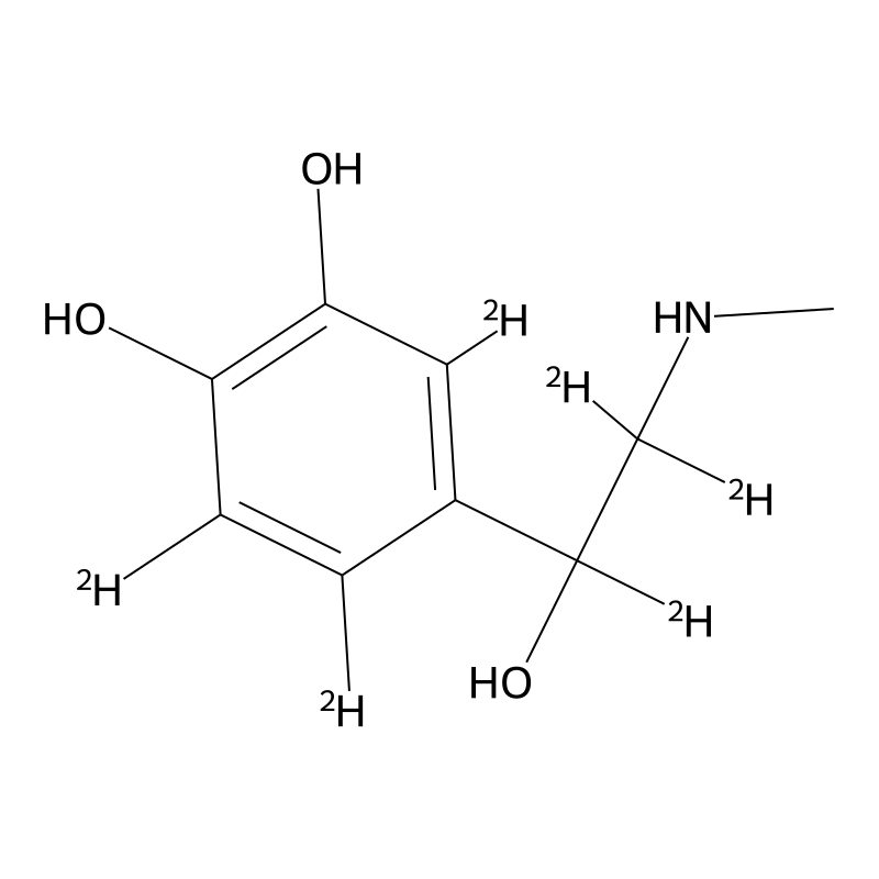 (+/-)-Epinephrine-2,5,6,alpha,beta,beta-d6