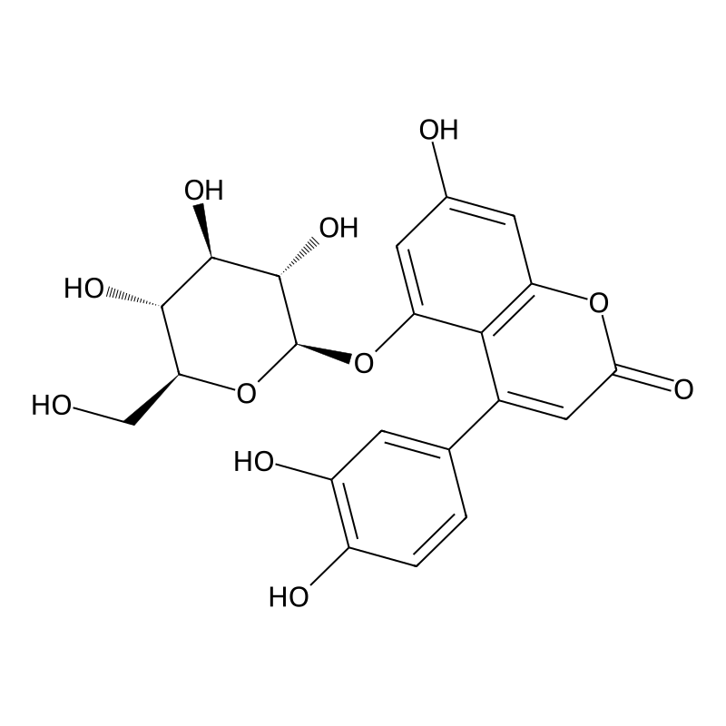 4-(3,4-Dihydroxyphenyl)-7-hydroxy-5-[(2R,3S,4R,5R,6S)-3,4,5-trihydroxy-6-(hydroxymethyl)oxan-2-yl]oxychromen-2-one