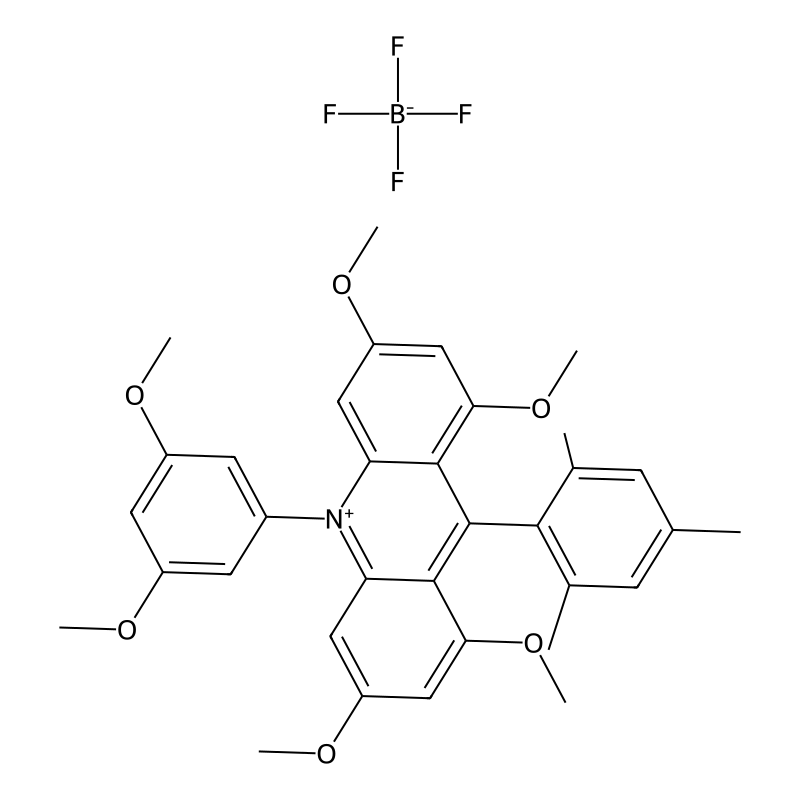 10-(3,5-Dimethoxyphenyl)-9-mesityl-1,3,6,8-tetramethoxyacridin-10-ium tetrafluoroborate