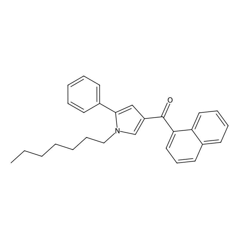 (1-Heptyl-5-phenyl-1H-pyrrol-3-yl)-1-naphthalenylmethanone