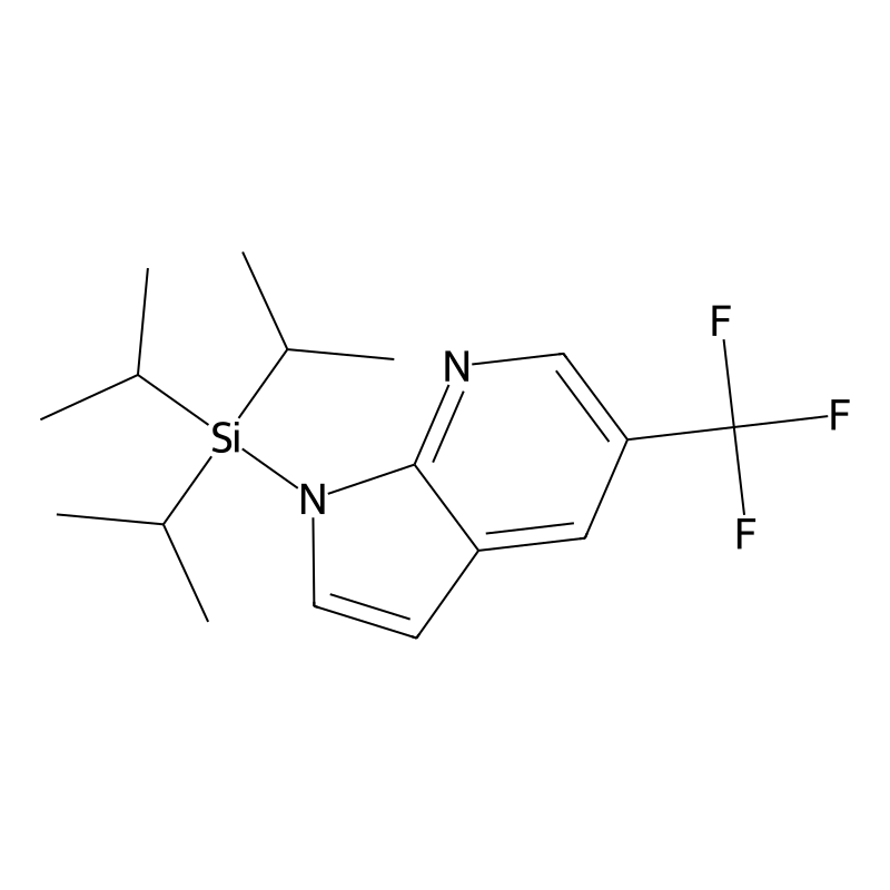 5-(Trifluoromethyl)-1-(triisopropylsilyl)-1H-pyrrolo[2,3-b]pyridine