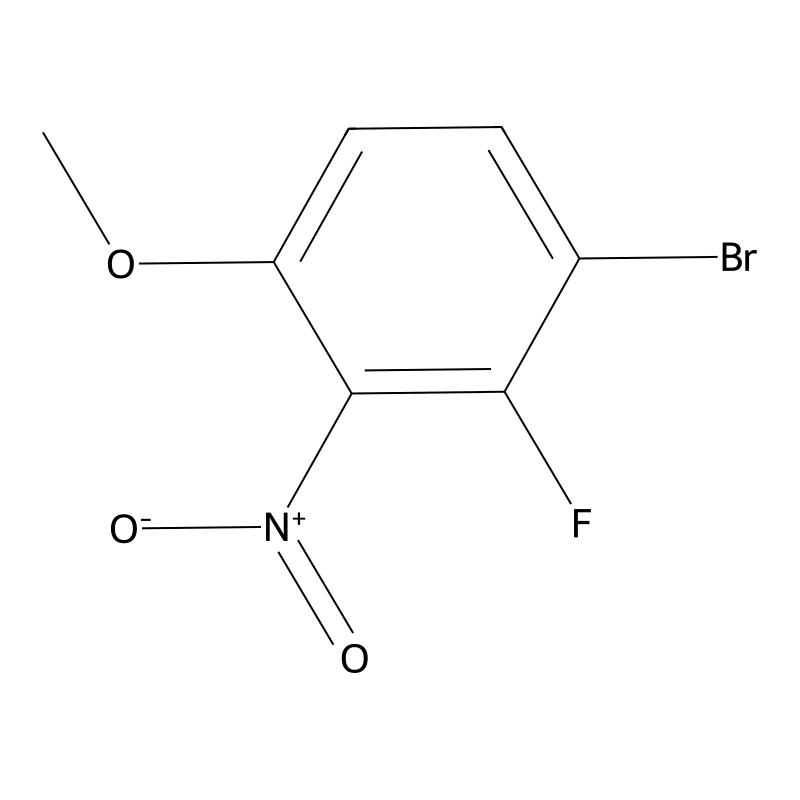 1-Bromo-2-fluoro-4-methoxy-3-nitrobenzene