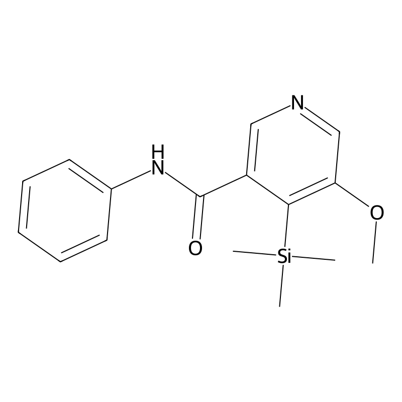 5-Methoxy-N-phenyl-4-(trimethylsilyl)nicotinamide