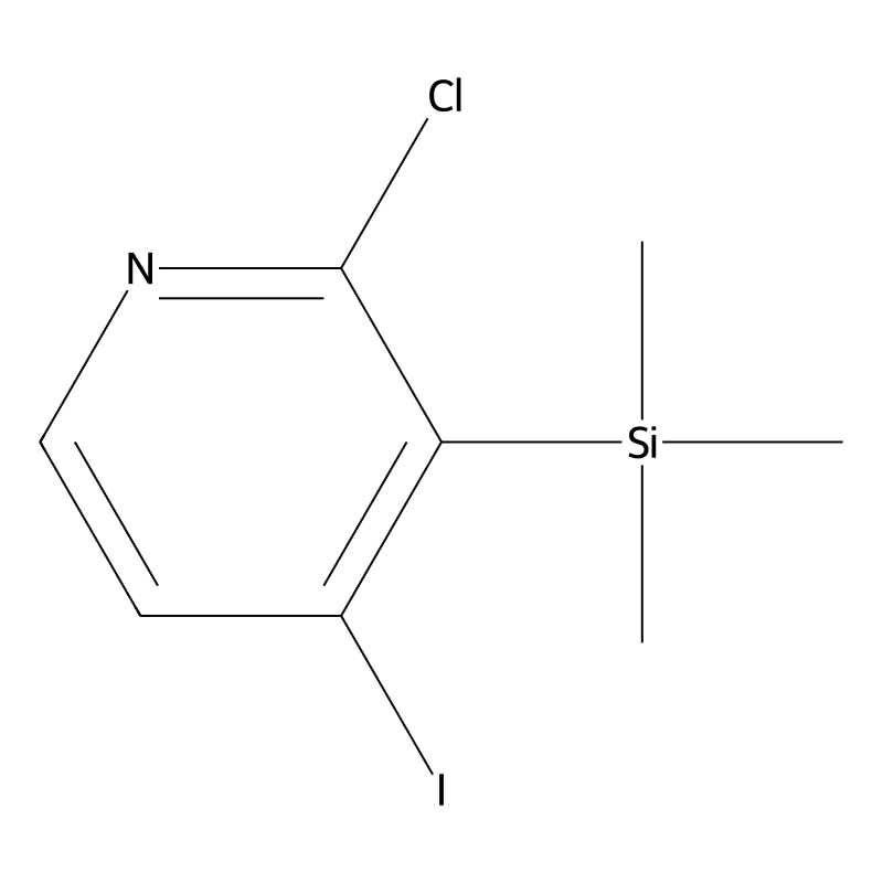 2-Chloro-4-iodo-3-(trimethylsilyl)pyridine