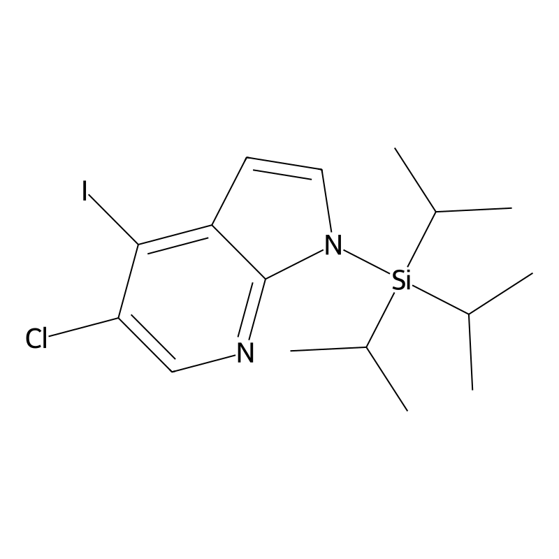 5-Chloro-4-iodo-1-(triisopropylsilyl)-1H-pyrrolo[2,3-b]pyridine