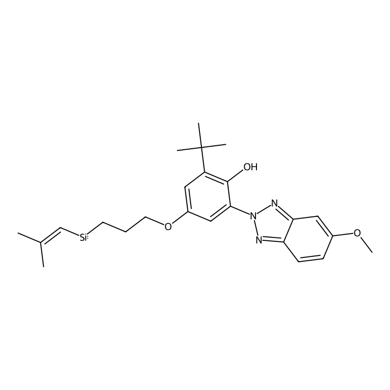 Phenol,2-(1,1-dimethylethyl)-4-[3-(ethenyldimethylsilyl)propoxy]-6-(5-methoxy-2H-benzotriazol-2-yl)-