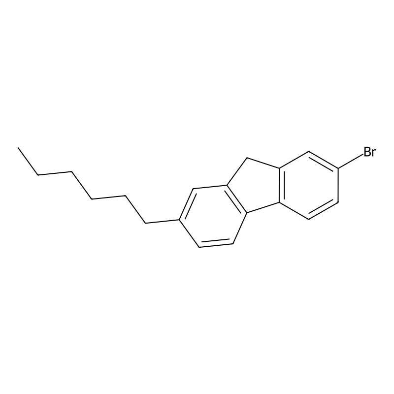 2-Bromo-7-hexyl-9H-fluorene