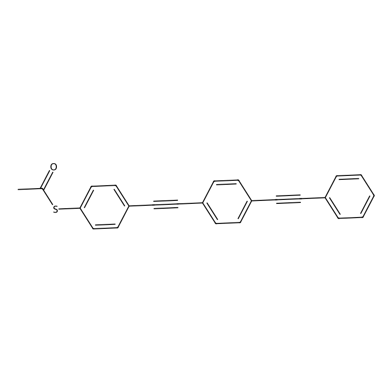 S-[4-[2-[4-(2-Phenylethynyl)phenyl]ethynyl]phenyl] thioacetate