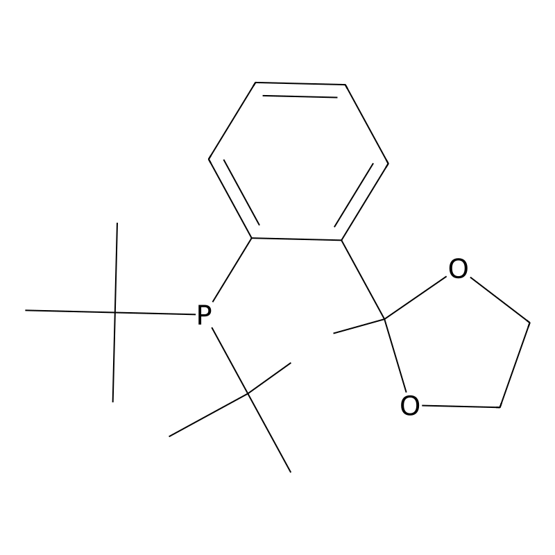 Di-tert-butyl(2-(2-methyl-1,3-dioxolan-2-yl)phenyl)phosphine