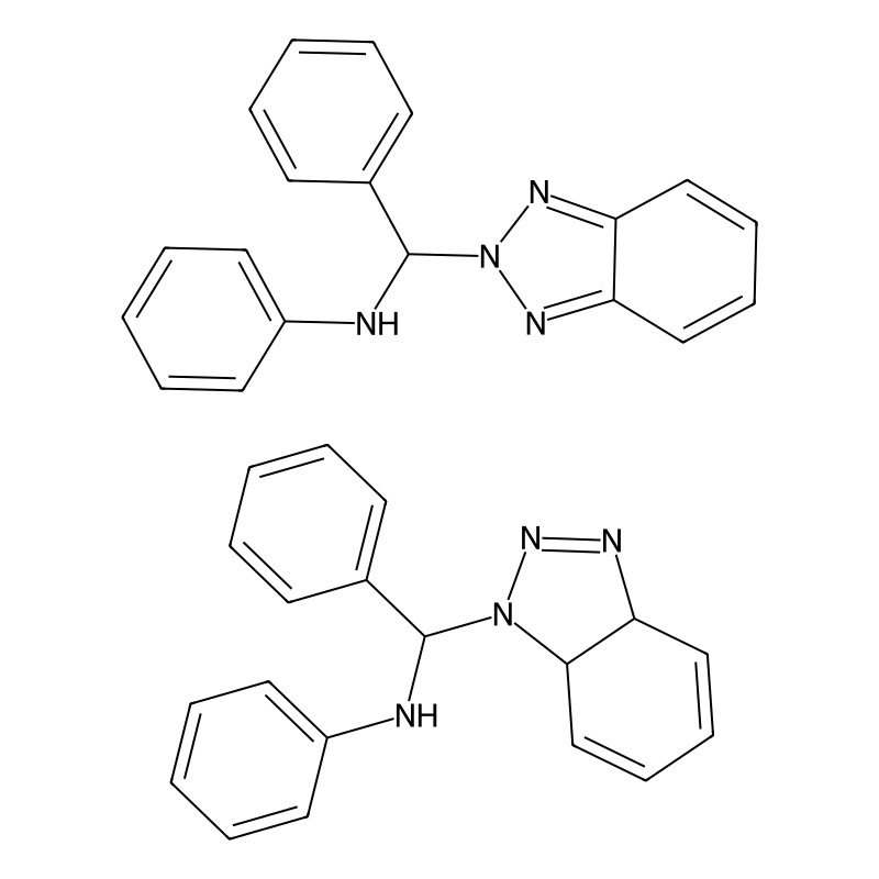 N-[3a,7a-Dihydrobenzotriazol-1-yl(phenyl)methyl]aniline;N-[benzotriazol-2-yl(phenyl)methyl]aniline