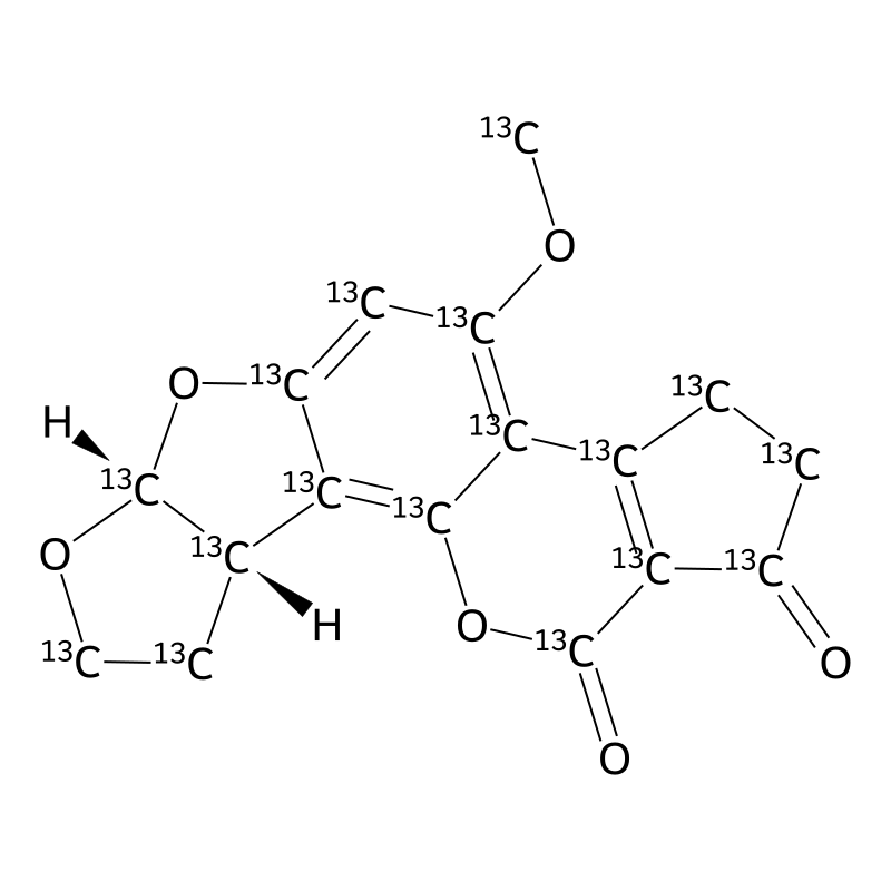 Aflatoxin B2-13C17