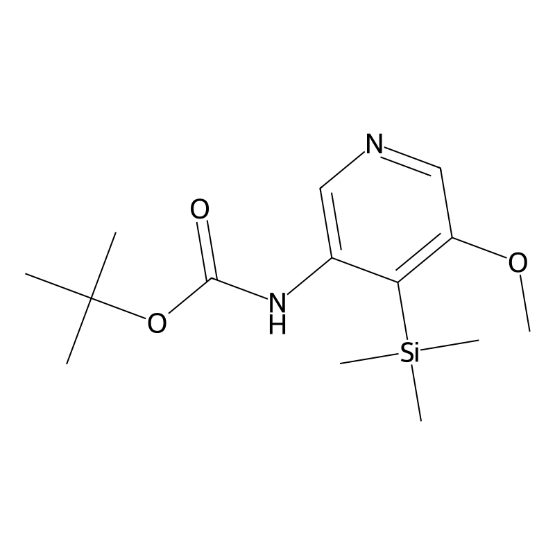 tert-Butyl 5-methoxy-4-(trimethylsilyl)pyridin-3-ylcarbamate