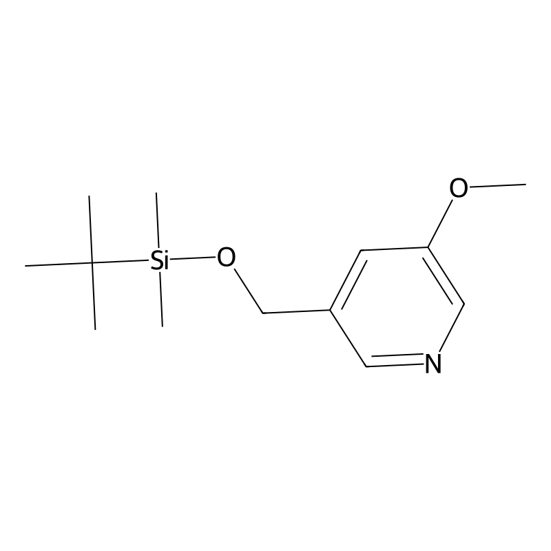 3-((tert-Butyldimethylsilyloxy)methyl)-5-methoxypyridine