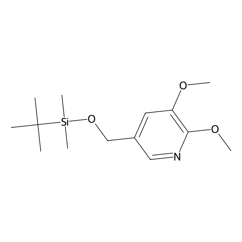 5-((tert-Butyldimethylsilyloxy)methyl)-2,3-dimethoxypyridine