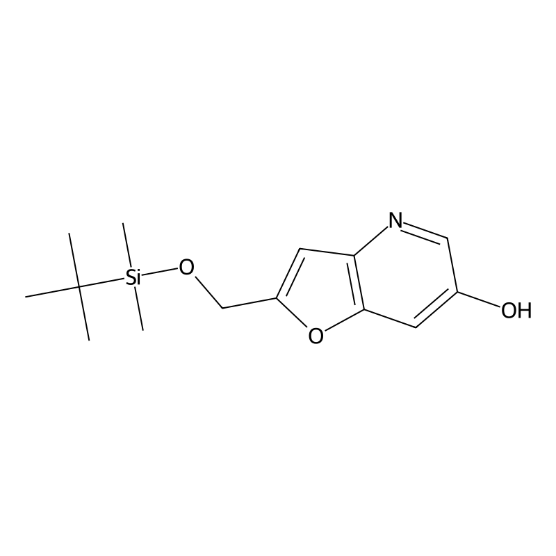 2-((tert-Butyldimethylsilyloxy)methyl)-furo[3,2-b]pyridin-6-ol