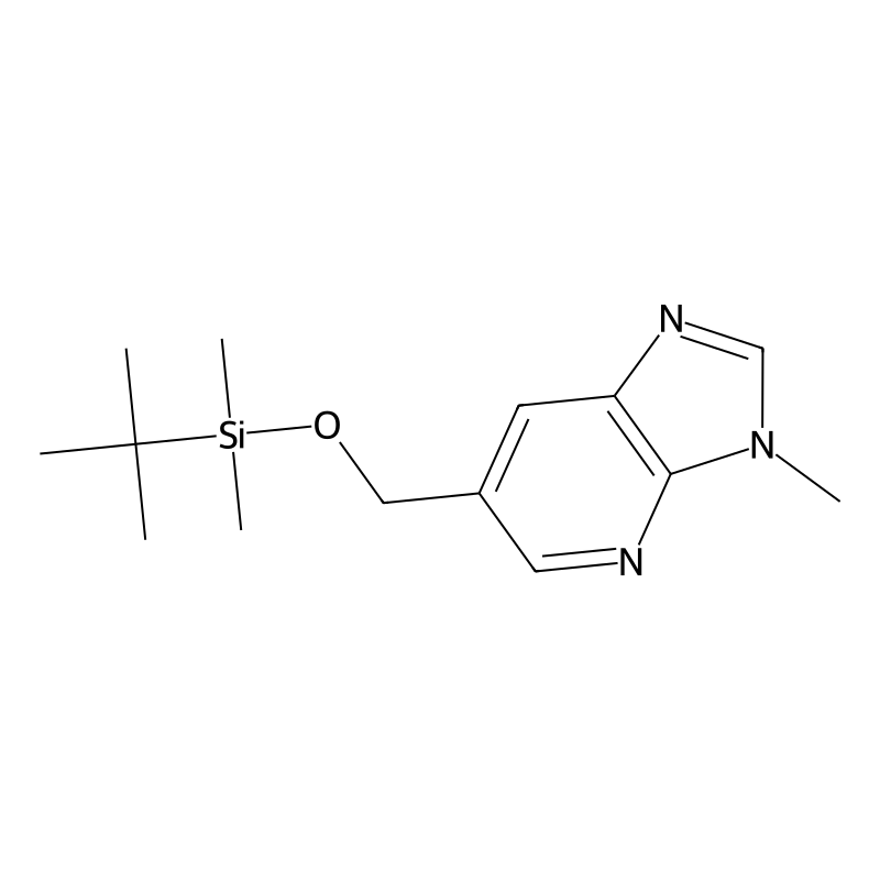 6-((tert-Butyldimethylsilyloxy)methyl)-3-methyl-3H-imidazo[4,5-b]pyridine