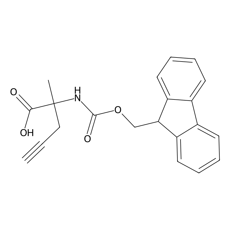 (R)-2-((((9H-Fluoren-9-yl)methoxy)carbonyl)amino)-2-methylpent-4-ynoic acid