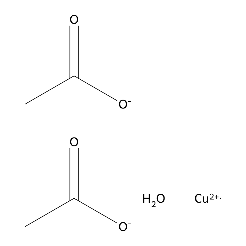 Cupric acetate monohydrate