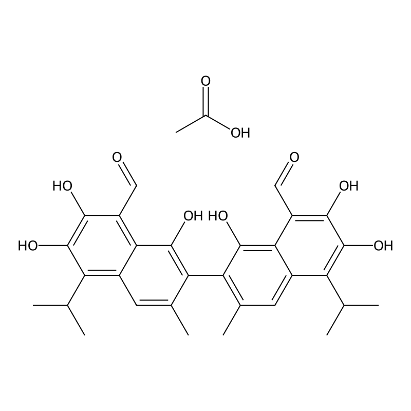 Gossypol acetic acid