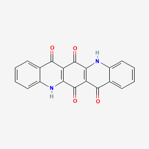 5,12-dihydroquinolino[2,3-b]acridine-6,7,13,14-tetrone