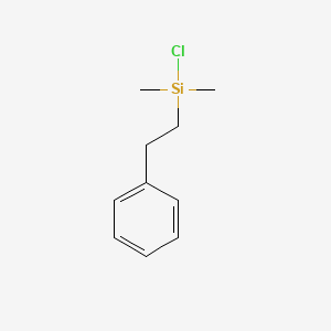 Chlorodimethyl(2-phenylethyl)silane