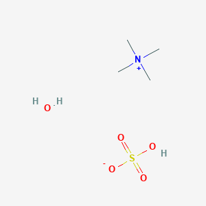 Tetramethylammonium hydrogen sulfate monohydrate