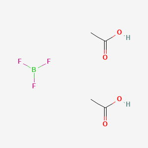 Acetic acid;trifluoroborane