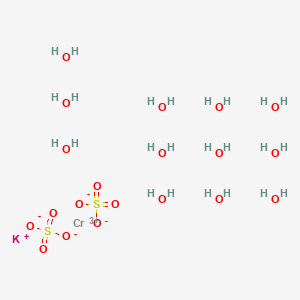 Chromium potassium sulfate dodecahydrate